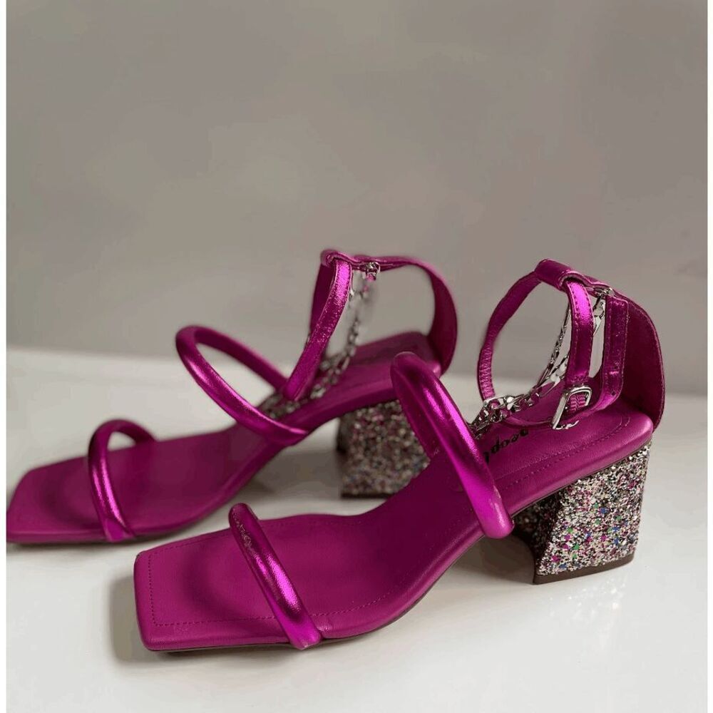 Free People Parker Chain Heels - sz. 8.5